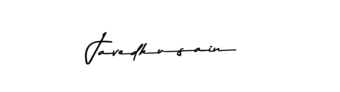 How to make Javedhusain signature? Asem Kandis PERSONAL USE is a professional autograph style. Create handwritten signature for Javedhusain name. Javedhusain signature style 9 images and pictures png