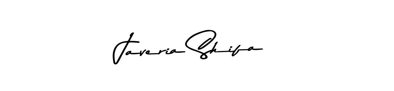 Also we have Javeria Shifa name is the best signature style. Create professional handwritten signature collection using Asem Kandis PERSONAL USE autograph style. Javeria Shifa signature style 9 images and pictures png