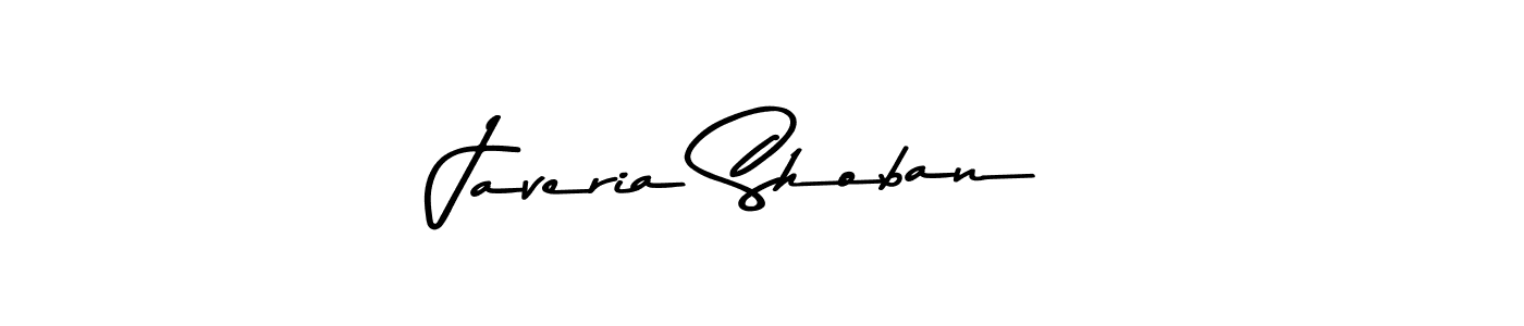 You should practise on your own different ways (Asem Kandis PERSONAL USE) to write your name (Javeria Shoban) in signature. don't let someone else do it for you. Javeria Shoban signature style 9 images and pictures png
