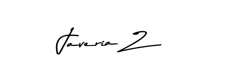 Javeria Z stylish signature style. Best Handwritten Sign (Asem Kandis PERSONAL USE) for my name. Handwritten Signature Collection Ideas for my name Javeria Z. Javeria Z signature style 9 images and pictures png