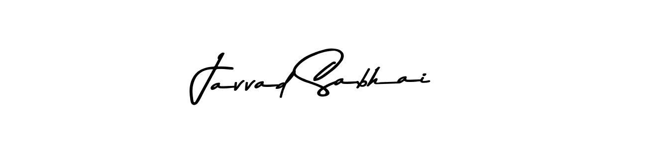 Design your own signature with our free online signature maker. With this signature software, you can create a handwritten (Asem Kandis PERSONAL USE) signature for name Javvad Sabhai. Javvad Sabhai signature style 9 images and pictures png