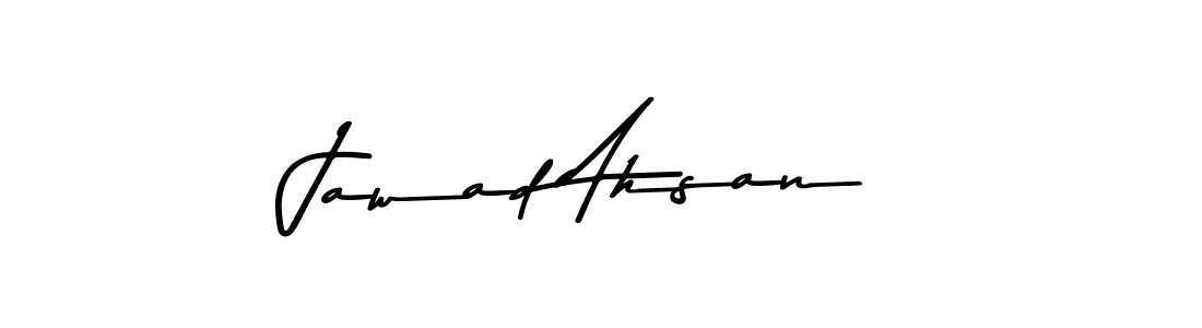 Use a signature maker to create a handwritten signature online. With this signature software, you can design (Asem Kandis PERSONAL USE) your own signature for name Jawad Ahsan. Jawad Ahsan signature style 9 images and pictures png