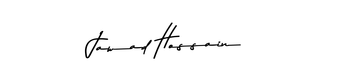 The best way (Asem Kandis PERSONAL USE) to make a short signature is to pick only two or three words in your name. The name Jawad Hossain include a total of six letters. For converting this name. Jawad Hossain signature style 9 images and pictures png