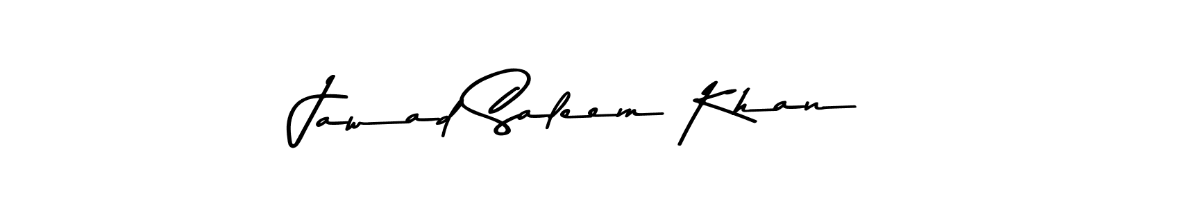 The best way (Asem Kandis PERSONAL USE) to make a short signature is to pick only two or three words in your name. The name Jawad Saleem Khan include a total of six letters. For converting this name. Jawad Saleem Khan signature style 9 images and pictures png