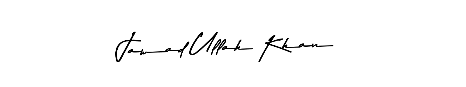 Create a beautiful signature design for name Jawad Ullah Khan. With this signature (Asem Kandis PERSONAL USE) fonts, you can make a handwritten signature for free. Jawad Ullah Khan signature style 9 images and pictures png