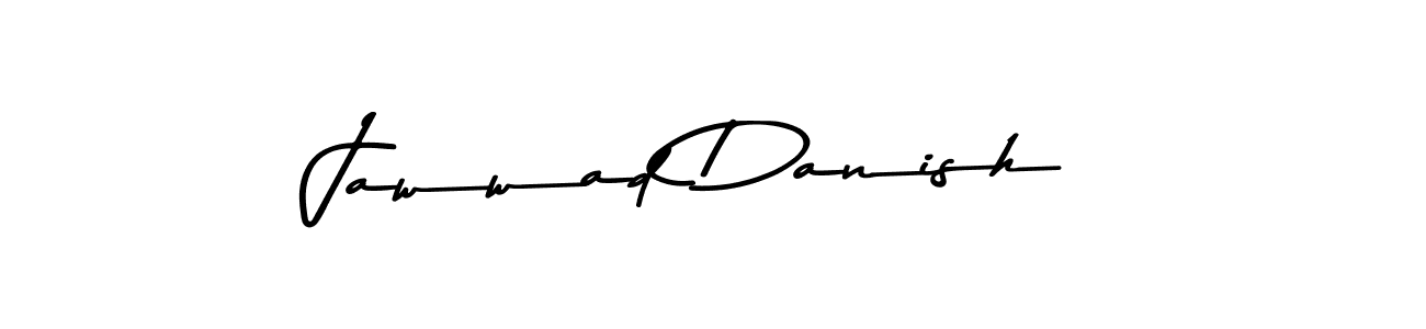 Create a beautiful signature design for name Jawwad Danish. With this signature (Asem Kandis PERSONAL USE) fonts, you can make a handwritten signature for free. Jawwad Danish signature style 9 images and pictures png