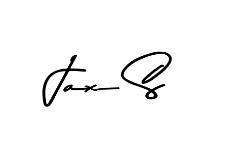 How to make Jax S name signature. Use Asem Kandis PERSONAL USE style for creating short signs online. This is the latest handwritten sign. Jax S signature style 9 images and pictures png