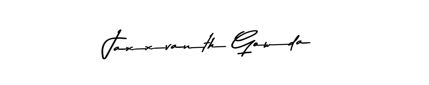 Create a beautiful signature design for name Jaxxvanth Gowda. With this signature (Asem Kandis PERSONAL USE) fonts, you can make a handwritten signature for free. Jaxxvanth Gowda signature style 9 images and pictures png