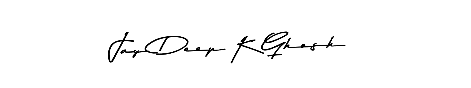 The best way (Asem Kandis PERSONAL USE) to make a short signature is to pick only two or three words in your name. The name Jay Deep K Ghosh include a total of six letters. For converting this name. Jay Deep K Ghosh signature style 9 images and pictures png