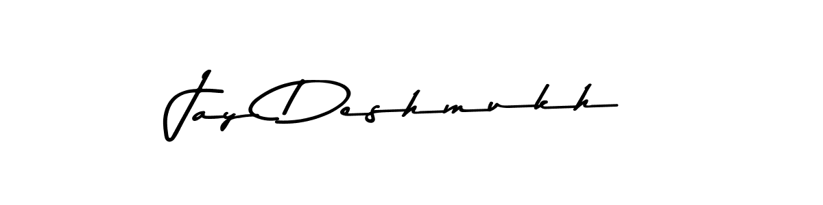Use a signature maker to create a handwritten signature online. With this signature software, you can design (Asem Kandis PERSONAL USE) your own signature for name Jay Deshmukh. Jay Deshmukh signature style 9 images and pictures png
