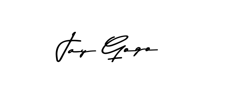 Design your own signature with our free online signature maker. With this signature software, you can create a handwritten (Asem Kandis PERSONAL USE) signature for name Jay Gogo. Jay Gogo signature style 9 images and pictures png