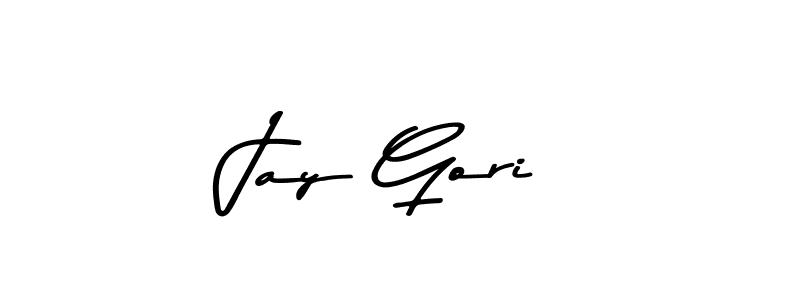 Use a signature maker to create a handwritten signature online. With this signature software, you can design (Asem Kandis PERSONAL USE) your own signature for name Jay Gori. Jay Gori signature style 9 images and pictures png