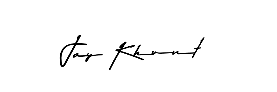 Asem Kandis PERSONAL USE is a professional signature style that is perfect for those who want to add a touch of class to their signature. It is also a great choice for those who want to make their signature more unique. Get Jay Khunt name to fancy signature for free. Jay Khunt signature style 9 images and pictures png
