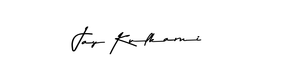 Make a beautiful signature design for name Jay Kulkarni. With this signature (Asem Kandis PERSONAL USE) style, you can create a handwritten signature for free. Jay Kulkarni signature style 9 images and pictures png