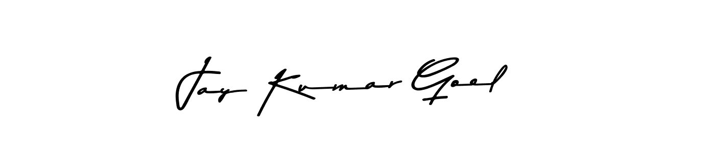 Design your own signature with our free online signature maker. With this signature software, you can create a handwritten (Asem Kandis PERSONAL USE) signature for name Jay Kumar Goel. Jay Kumar Goel signature style 9 images and pictures png