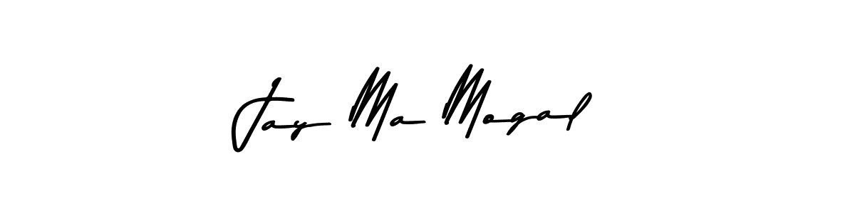 Make a beautiful signature design for name Jay Ma Mogal. With this signature (Asem Kandis PERSONAL USE) style, you can create a handwritten signature for free. Jay Ma Mogal signature style 9 images and pictures png