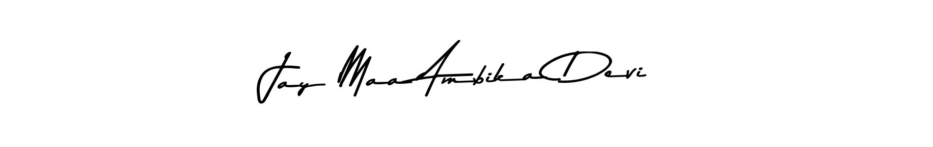 Also You can easily find your signature by using the search form. We will create Jay Maa Ambika Devi name handwritten signature images for you free of cost using Asem Kandis PERSONAL USE sign style. Jay Maa Ambika Devi signature style 9 images and pictures png