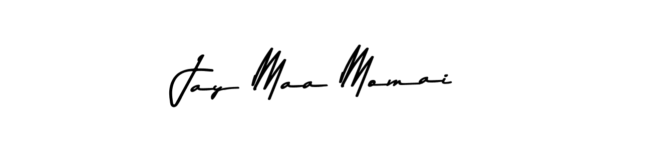 Also You can easily find your signature by using the search form. We will create Jay Maa Momai name handwritten signature images for you free of cost using Asem Kandis PERSONAL USE sign style. Jay Maa Momai signature style 9 images and pictures png