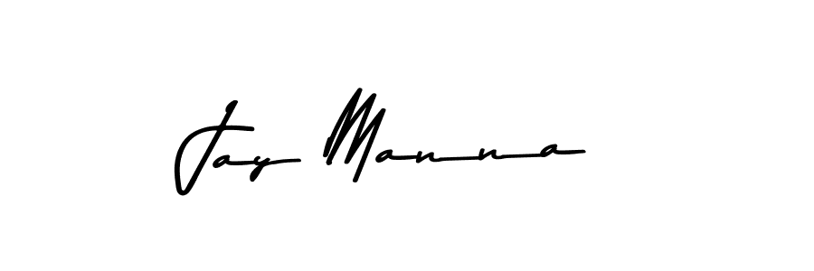 Use a signature maker to create a handwritten signature online. With this signature software, you can design (Asem Kandis PERSONAL USE) your own signature for name Jay Manna. Jay Manna signature style 9 images and pictures png