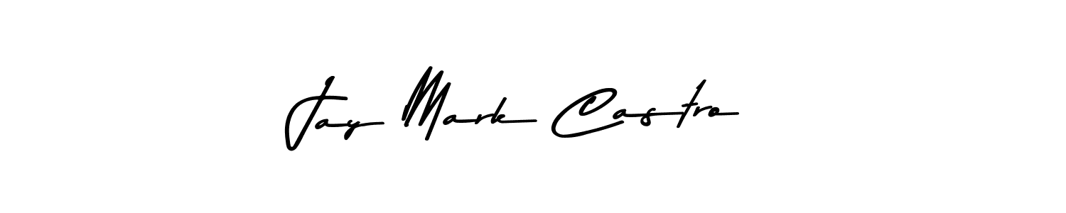 Create a beautiful signature design for name Jay Mark Castro. With this signature (Asem Kandis PERSONAL USE) fonts, you can make a handwritten signature for free. Jay Mark Castro signature style 9 images and pictures png