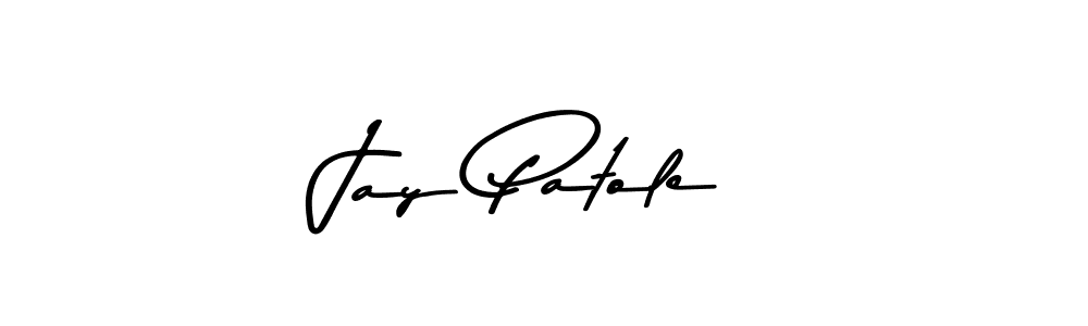 This is the best signature style for the Jay Patole name. Also you like these signature font (Asem Kandis PERSONAL USE). Mix name signature. Jay Patole signature style 9 images and pictures png