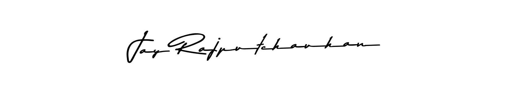 You can use this online signature creator to create a handwritten signature for the name Jay Rajputchauhan. This is the best online autograph maker. Jay Rajputchauhan signature style 9 images and pictures png
