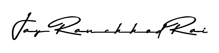 Jay Ranchhod Rai stylish signature style. Best Handwritten Sign (Asem Kandis PERSONAL USE) for my name. Handwritten Signature Collection Ideas for my name Jay Ranchhod Rai. Jay Ranchhod Rai signature style 9 images and pictures png