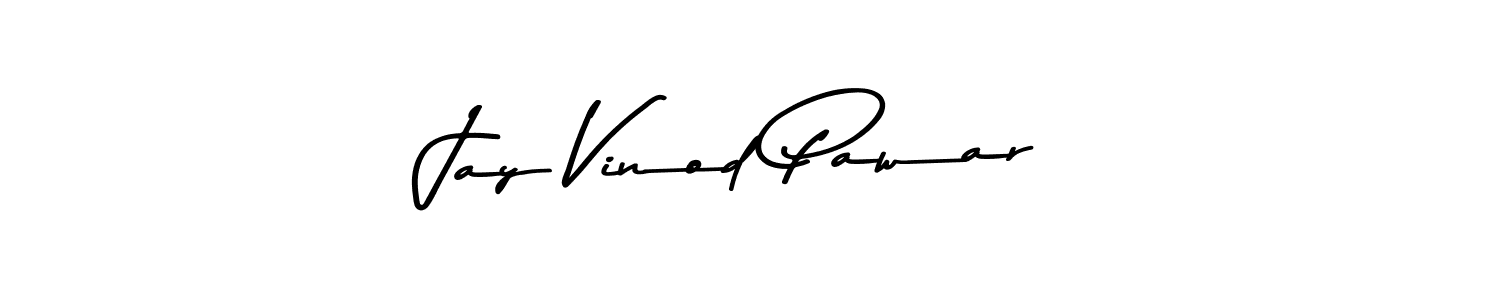 Use a signature maker to create a handwritten signature online. With this signature software, you can design (Asem Kandis PERSONAL USE) your own signature for name Jay Vinod Pawar. Jay Vinod Pawar signature style 9 images and pictures png