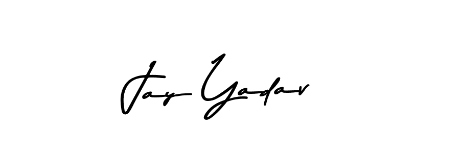 Make a beautiful signature design for name Jay Yadav. With this signature (Asem Kandis PERSONAL USE) style, you can create a handwritten signature for free. Jay Yadav signature style 9 images and pictures png