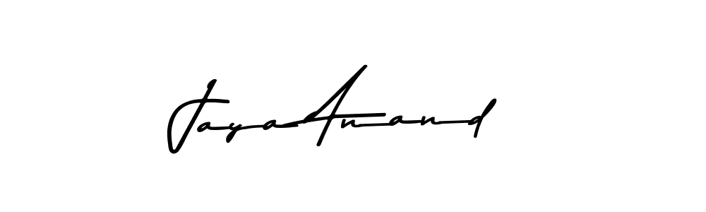 How to make Jaya Anand signature? Asem Kandis PERSONAL USE is a professional autograph style. Create handwritten signature for Jaya Anand name. Jaya Anand signature style 9 images and pictures png