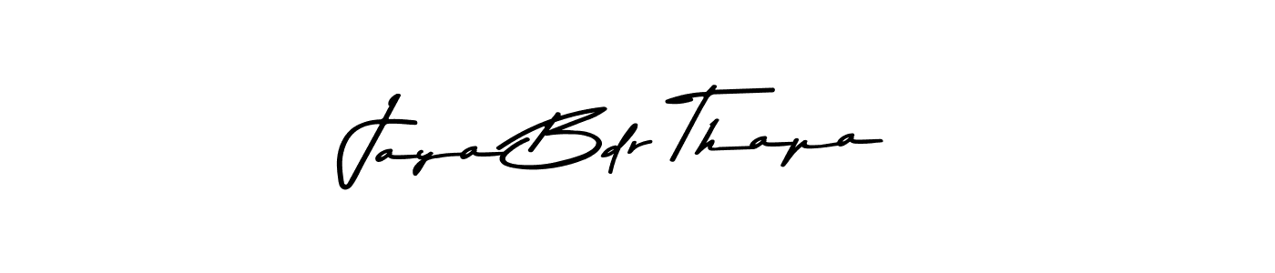 Similarly Asem Kandis PERSONAL USE is the best handwritten signature design. Signature creator online .You can use it as an online autograph creator for name Jaya Bdr Thapa. Jaya Bdr Thapa signature style 9 images and pictures png