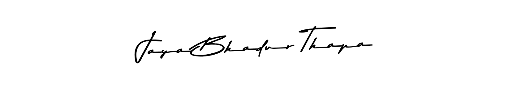 Asem Kandis PERSONAL USE is a professional signature style that is perfect for those who want to add a touch of class to their signature. It is also a great choice for those who want to make their signature more unique. Get Jaya Bhadur Thapa name to fancy signature for free. Jaya Bhadur Thapa signature style 9 images and pictures png