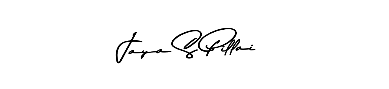 Use a signature maker to create a handwritten signature online. With this signature software, you can design (Asem Kandis PERSONAL USE) your own signature for name Jaya S Pillai. Jaya S Pillai signature style 9 images and pictures png