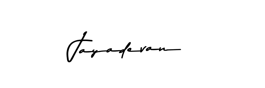 How to make Jayadevan name signature. Use Asem Kandis PERSONAL USE style for creating short signs online. This is the latest handwritten sign. Jayadevan signature style 9 images and pictures png