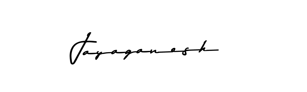 Use a signature maker to create a handwritten signature online. With this signature software, you can design (Asem Kandis PERSONAL USE) your own signature for name Jayaganesh. Jayaganesh signature style 9 images and pictures png