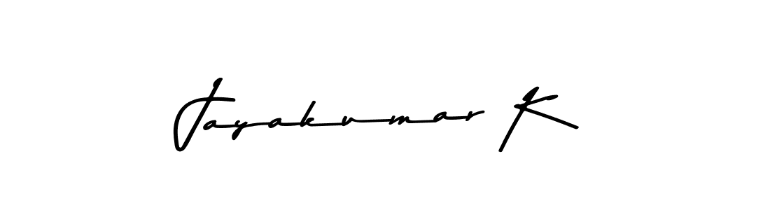 Asem Kandis PERSONAL USE is a professional signature style that is perfect for those who want to add a touch of class to their signature. It is also a great choice for those who want to make their signature more unique. Get Jayakumar K name to fancy signature for free. Jayakumar K signature style 9 images and pictures png