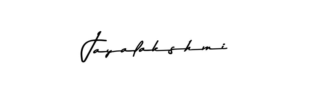 Create a beautiful signature design for name Jayalakshmi. With this signature (Asem Kandis PERSONAL USE) fonts, you can make a handwritten signature for free. Jayalakshmi signature style 9 images and pictures png