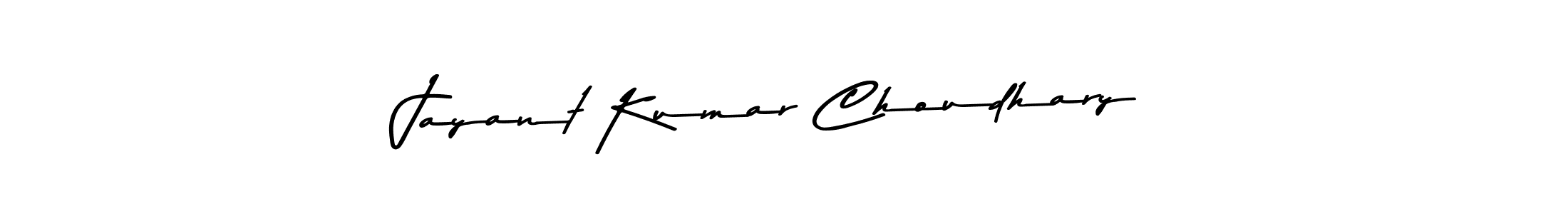 Create a beautiful signature design for name Jayant Kumar Choudhary. With this signature (Asem Kandis PERSONAL USE) fonts, you can make a handwritten signature for free. Jayant Kumar Choudhary signature style 9 images and pictures png