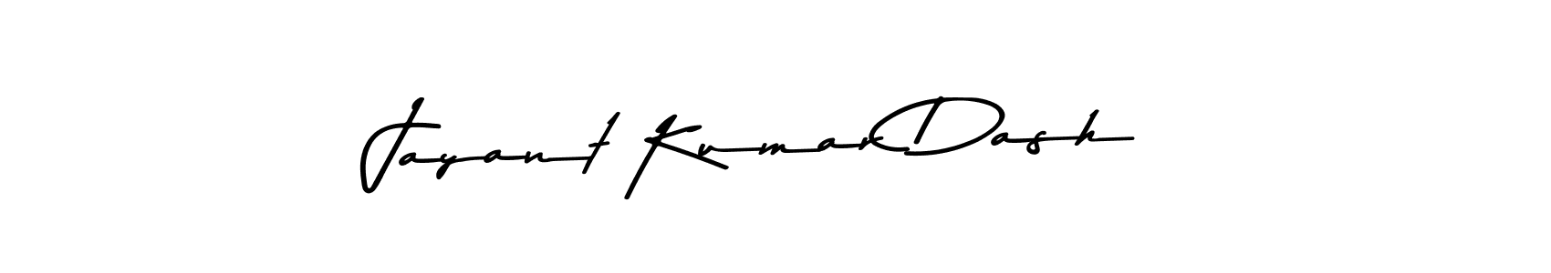 How to make Jayant Kumar Dash name signature. Use Asem Kandis PERSONAL USE style for creating short signs online. This is the latest handwritten sign. Jayant Kumar Dash signature style 9 images and pictures png