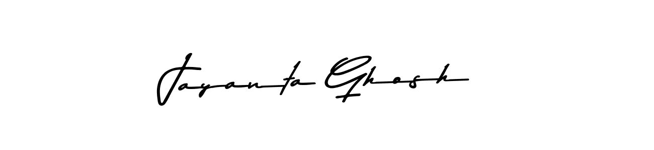 Jayanta Ghosh stylish signature style. Best Handwritten Sign (Asem Kandis PERSONAL USE) for my name. Handwritten Signature Collection Ideas for my name Jayanta Ghosh. Jayanta Ghosh signature style 9 images and pictures png