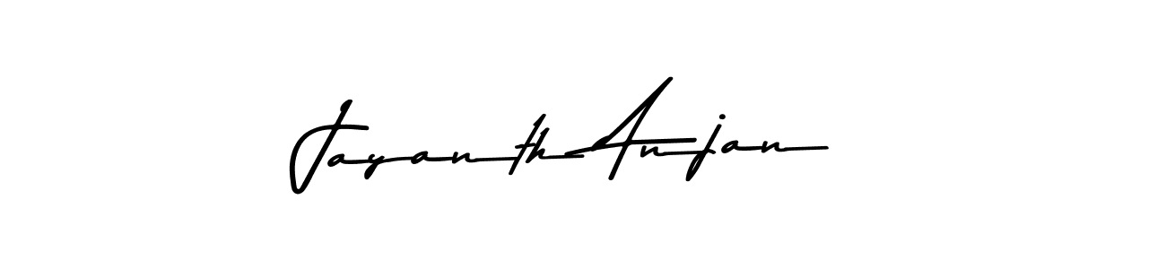 Similarly Asem Kandis PERSONAL USE is the best handwritten signature design. Signature creator online .You can use it as an online autograph creator for name Jayanth Anjan. Jayanth Anjan signature style 9 images and pictures png