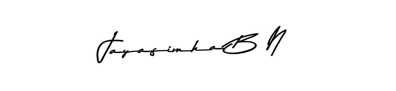 Make a beautiful signature design for name Jayasimha B N. Use this online signature maker to create a handwritten signature for free. Jayasimha B N signature style 9 images and pictures png