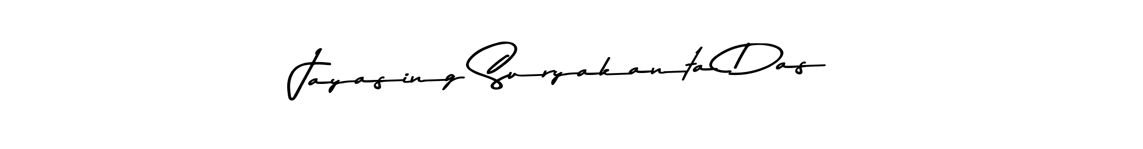 The best way (Asem Kandis PERSONAL USE) to make a short signature is to pick only two or three words in your name. The name Jayasing Suryakanta Das include a total of six letters. For converting this name. Jayasing Suryakanta Das signature style 9 images and pictures png