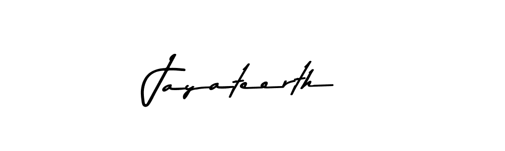 Make a beautiful signature design for name Jayateerth. Use this online signature maker to create a handwritten signature for free. Jayateerth signature style 9 images and pictures png