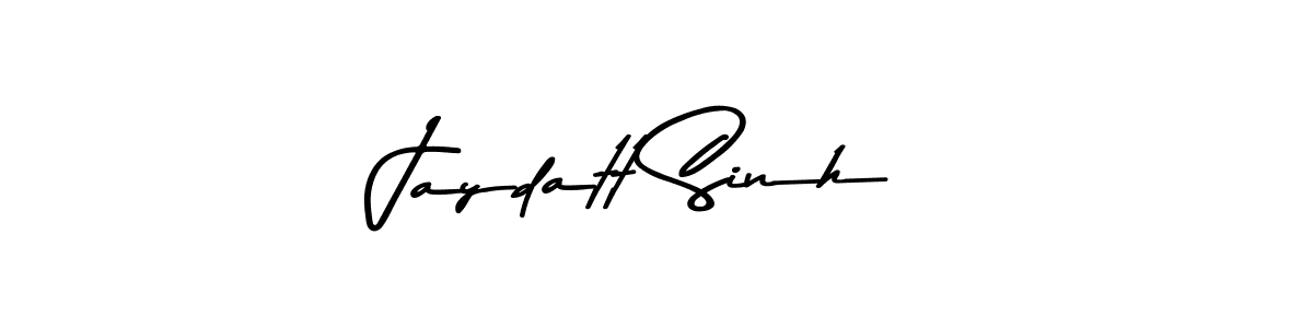 You should practise on your own different ways (Asem Kandis PERSONAL USE) to write your name (Jaydatt Sinh) in signature. don't let someone else do it for you. Jaydatt Sinh signature style 9 images and pictures png