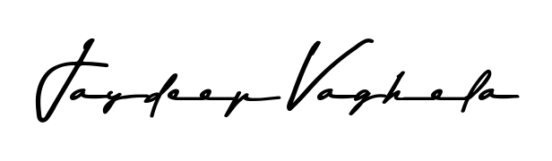 Try this chic Jaydeep Vaghela handwritten sign style. Using Asem Kandis PERSONAL USE font elements, it gives your name a sleek, memorable identity. Jaydeep Vaghela signature style 9 images and pictures png