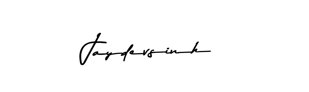 Design your own signature with our free online signature maker. With this signature software, you can create a handwritten (Asem Kandis PERSONAL USE) signature for name Jaydevsinh. Jaydevsinh signature style 9 images and pictures png