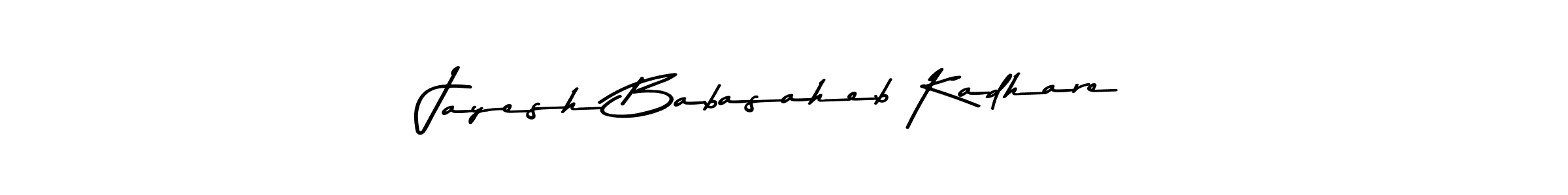 Asem Kandis PERSONAL USE is a professional signature style that is perfect for those who want to add a touch of class to their signature. It is also a great choice for those who want to make their signature more unique. Get Jayesh Babasaheb Kadhare name to fancy signature for free. Jayesh Babasaheb Kadhare signature style 9 images and pictures png