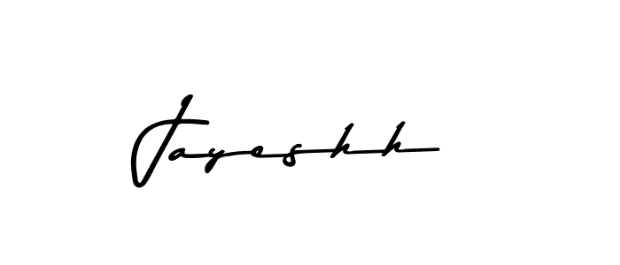 Design your own signature with our free online signature maker. With this signature software, you can create a handwritten (Asem Kandis PERSONAL USE) signature for name Jayeshh. Jayeshh signature style 9 images and pictures png