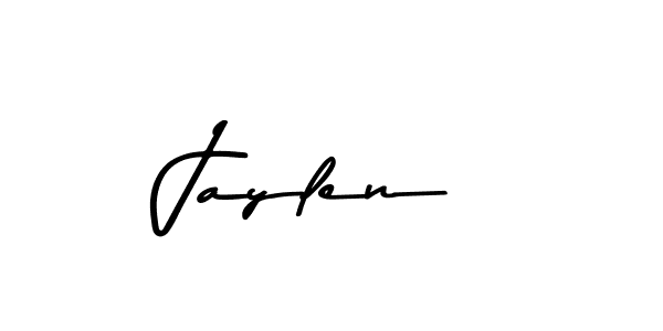 Jaylen stylish signature style. Best Handwritten Sign (Asem Kandis PERSONAL USE) for my name. Handwritten Signature Collection Ideas for my name Jaylen. Jaylen signature style 9 images and pictures png